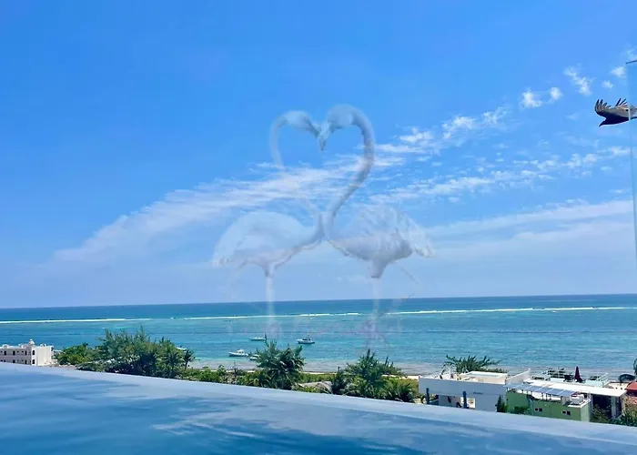 Private Suite, Walk To The Beach, Oceanview Rooftop Pool, Wifi Starlink 3* Puerto Morelos