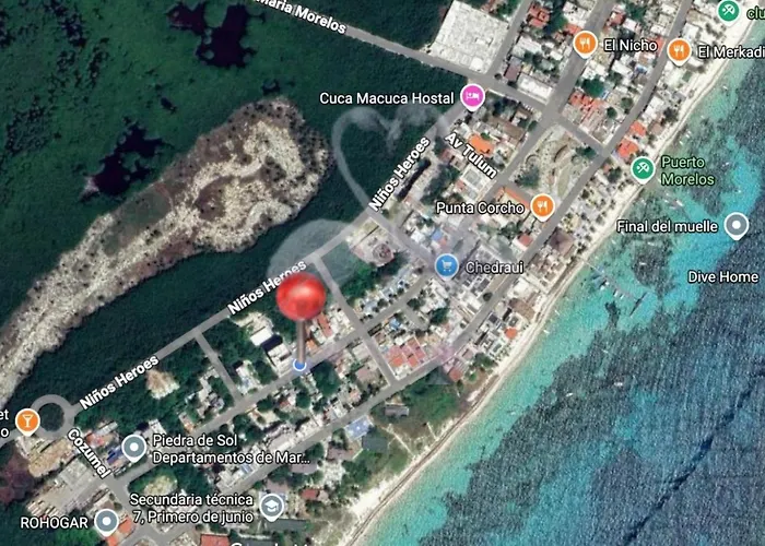Aparthotel Private Suite, Walk To The Beach, Oceanview Rooftop Pool, Wifi Starlink 3*